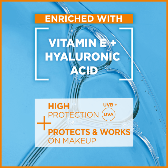 Garnier Ambre Solaire Super UV Over Makeup Mist with Hyaluronic Acid SPF50+ 75 ml