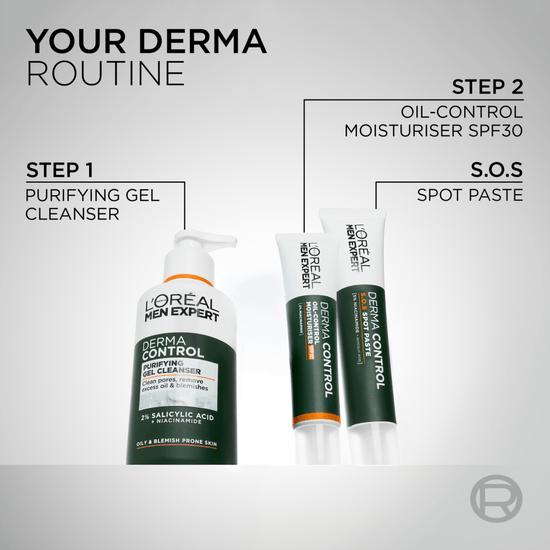 L'Oréal Paris Men Expert Derma Control Ansiktskräm SPF30 40 ml