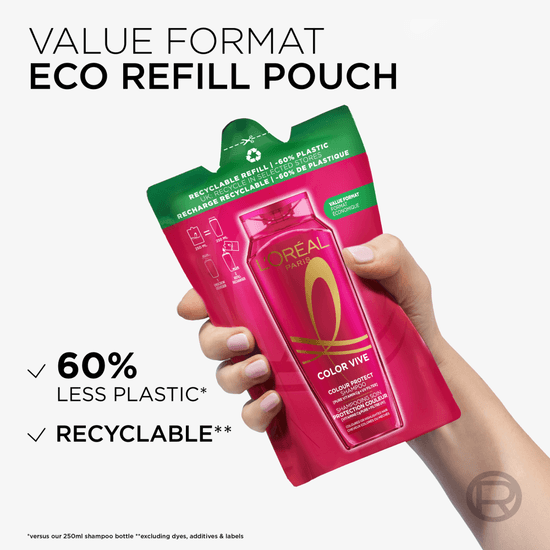 L'Oréal Paris Elvital Color Vive Shampoo Refill för färgat hår 250 ml