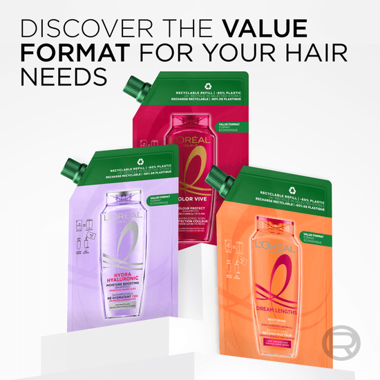 L'Oréal Paris Elvital Color Vive Shampoo Refill för färgat hår 500 ml