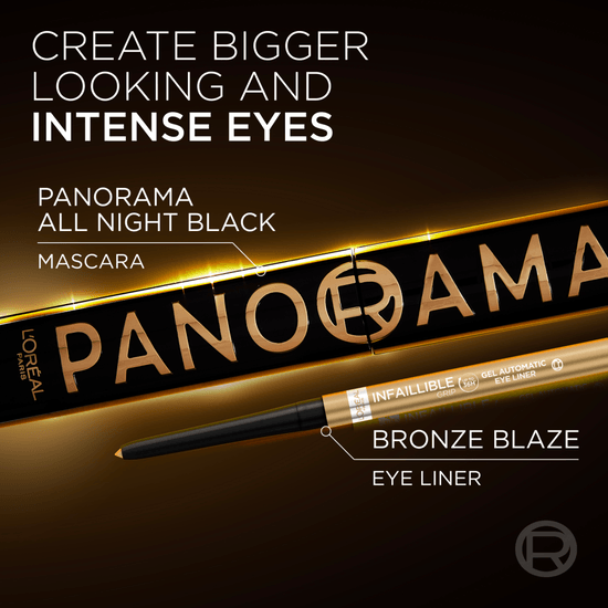 L'Oréal Paris Volume Million Lashes Panorama All Night Mascara Extra Black 9,9 ml