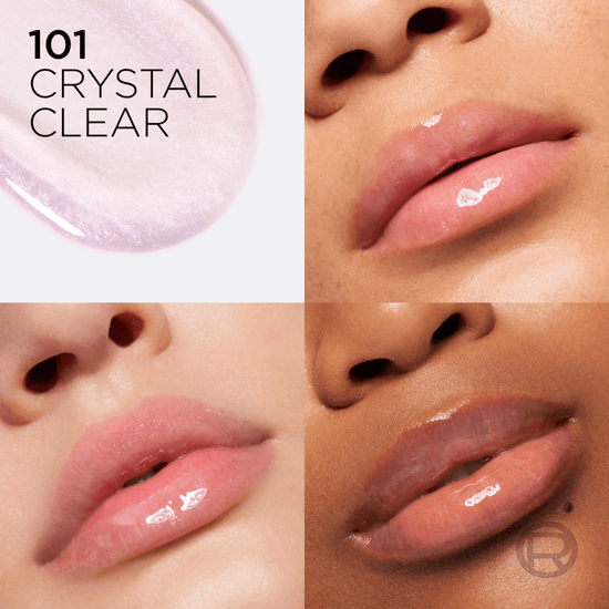 L'Oréal Paris Plump Ambition Hyaluron Lip Oil läppolja 101 Cristal Clear 5 ml