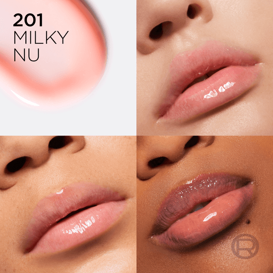 L'Oréal Paris Plump Ambition Hyaluron Lip Oil läppolja 201 Milky Nu 5 ml