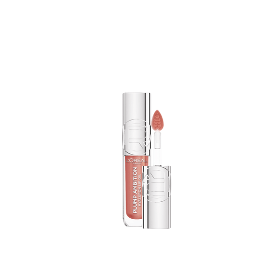 L'Oréal Paris Plump Ambition Hyaluron Lip Oil läppolja 650 Nude Macaron 5 ml