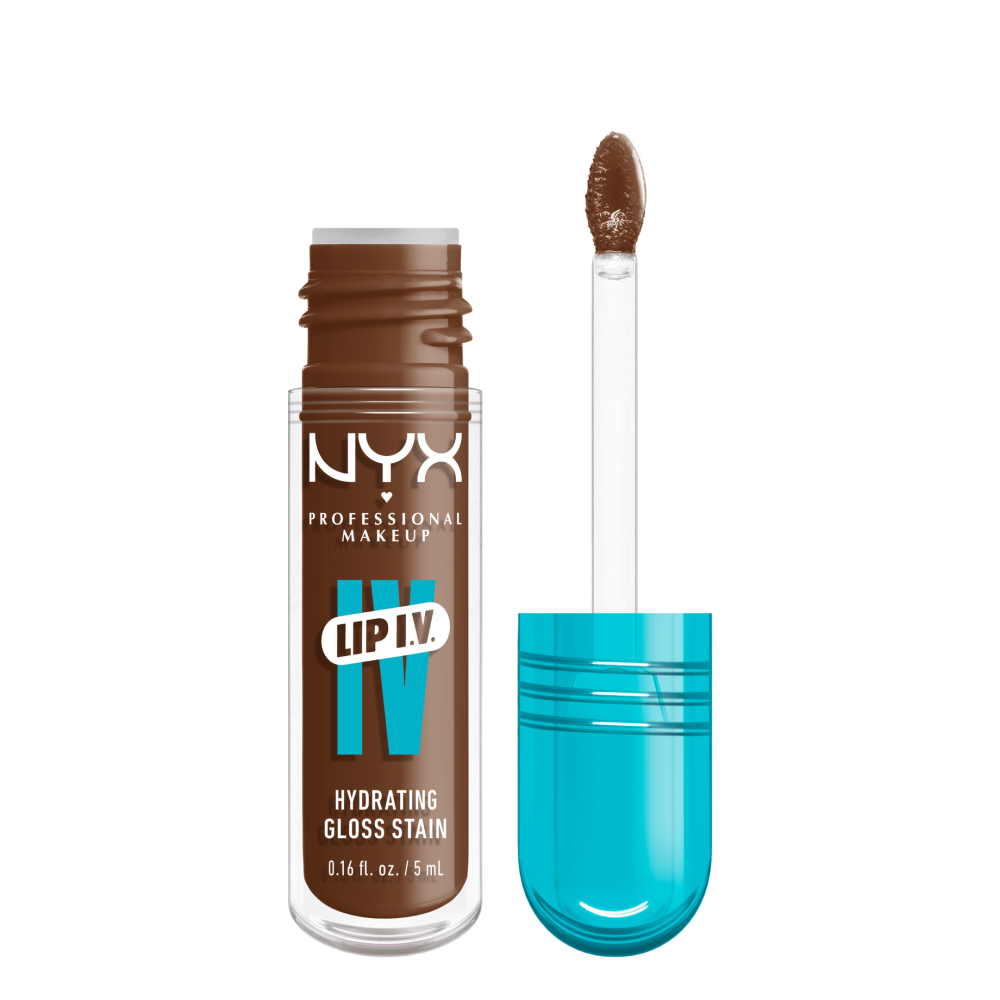 NYX Professional Makeup Lip I.V. Hydrating Gloss Stain läppglans 03 Splash N Spice 5 ml