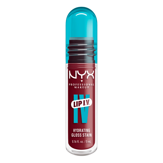 NYX Professional Makeup Lip I.V. Hydrating Gloss Stain läppglans 09 Blush Rush 5 ml