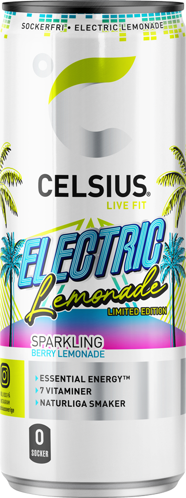 Celsius Electric Lemonade 355 ml