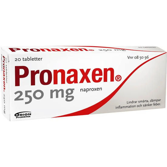 Pronaxen, tablett 250 mg 20 st