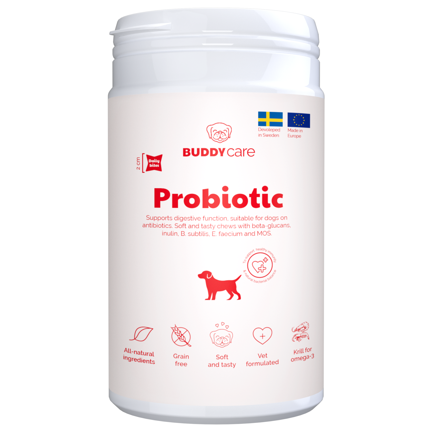 Alternativ bild 1 för BuddyCare Probiotic 150 g
