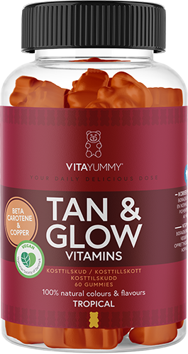 VitaYummy Tan & Glow Tropical 60 gummies