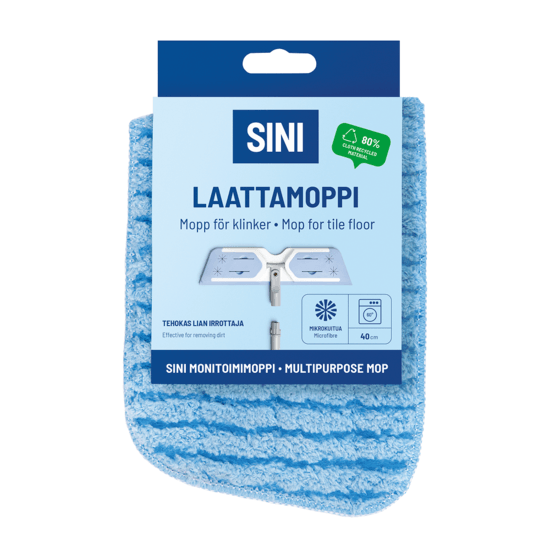 SINI Microfibermopp för Klinkergolv