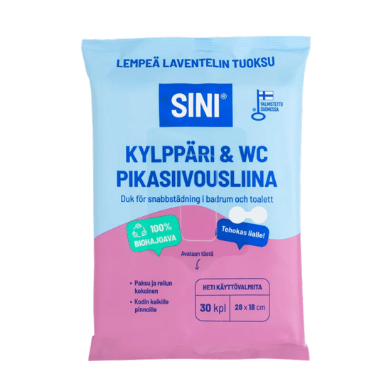 SINI Städservetter Badrum Komposterbara 30 st