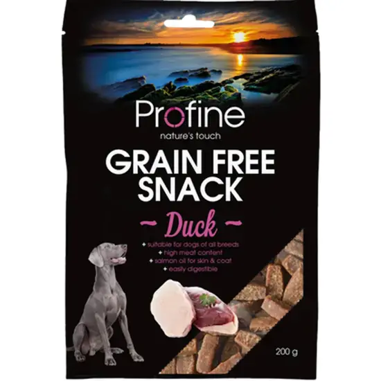 Profine Dog Grain Free Semi Moist Snack Duck 200 g