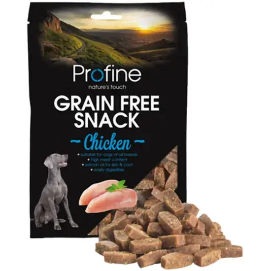 Profine Dog Grain Free Semi Moist Snack Chicken 200 g