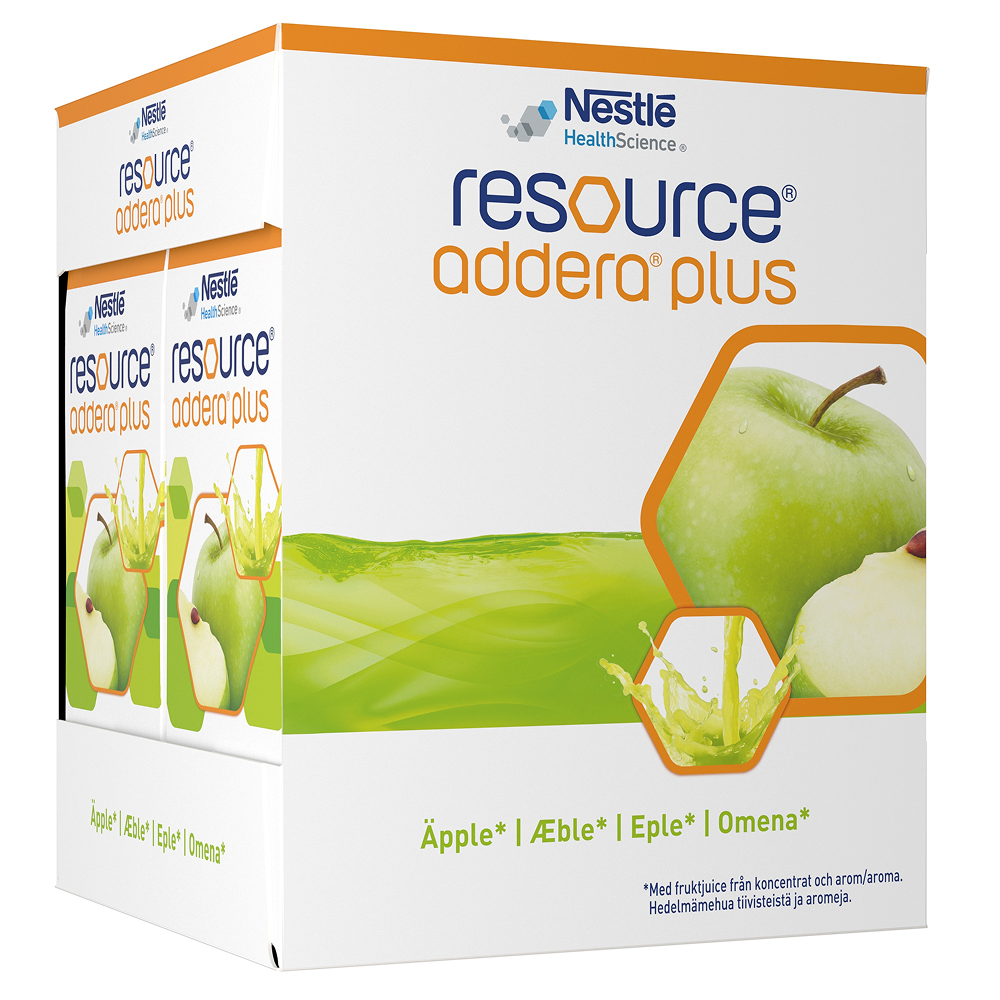Resource Addera Plus Äpple 4 x 200 ml