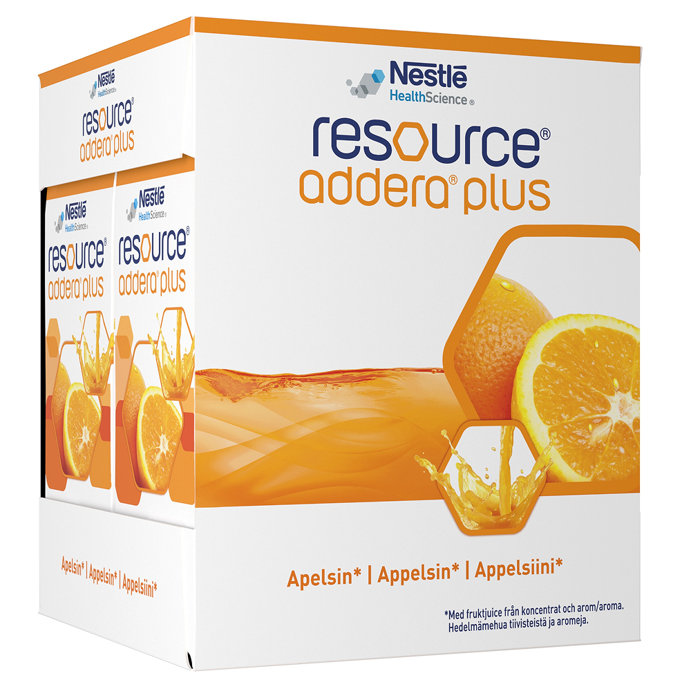 Resource Addera Plus Apelsin 4 x 200 ml