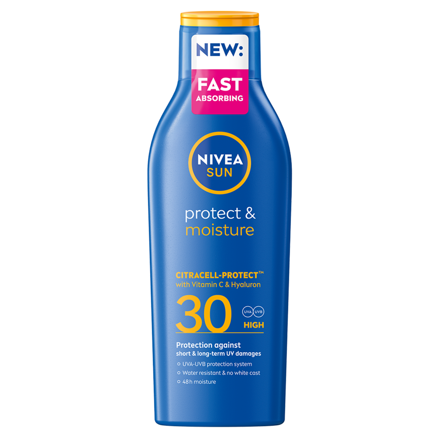 Alternativ bild 1 för Solkräm Protect & Moisture Lotion SPF30 200 ml NIVEA SUN