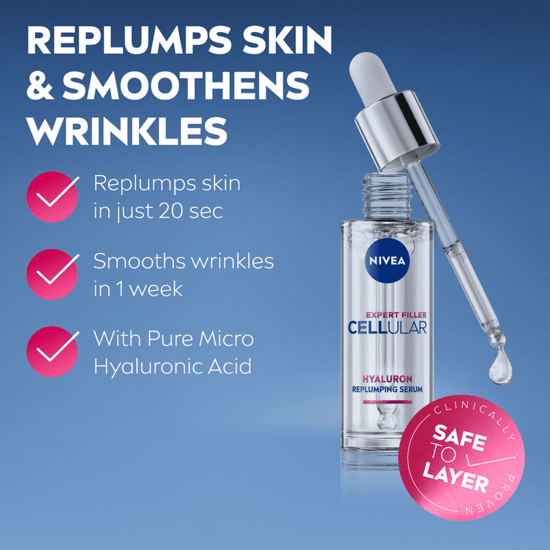NIVEA Serum Cellular Expert Filler Hyaluron Replumping 30 ml