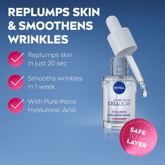 NIVEA Serum Cellular Expert Filler Hyaluron Replumping 15 ml