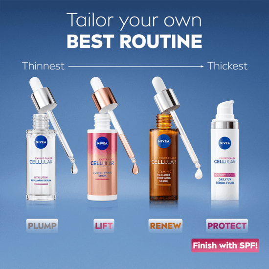 NIVEA Cellular Expert Filler Daily UV Fluid SPF50 30 ml