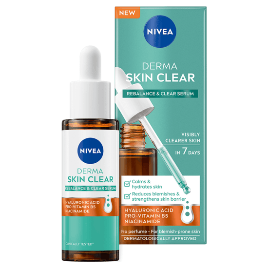 NIVEA Derma Skin Clear Rebalance & Clear Serum 30 ml