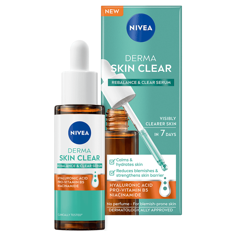 NIVEA Derma Skin Clear Rebalance & Clear Serum 30 ml