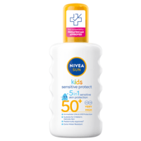 NIVEA SUN Kids Sensitive Protect & Play Sun Spray SPF50+ 200 ml