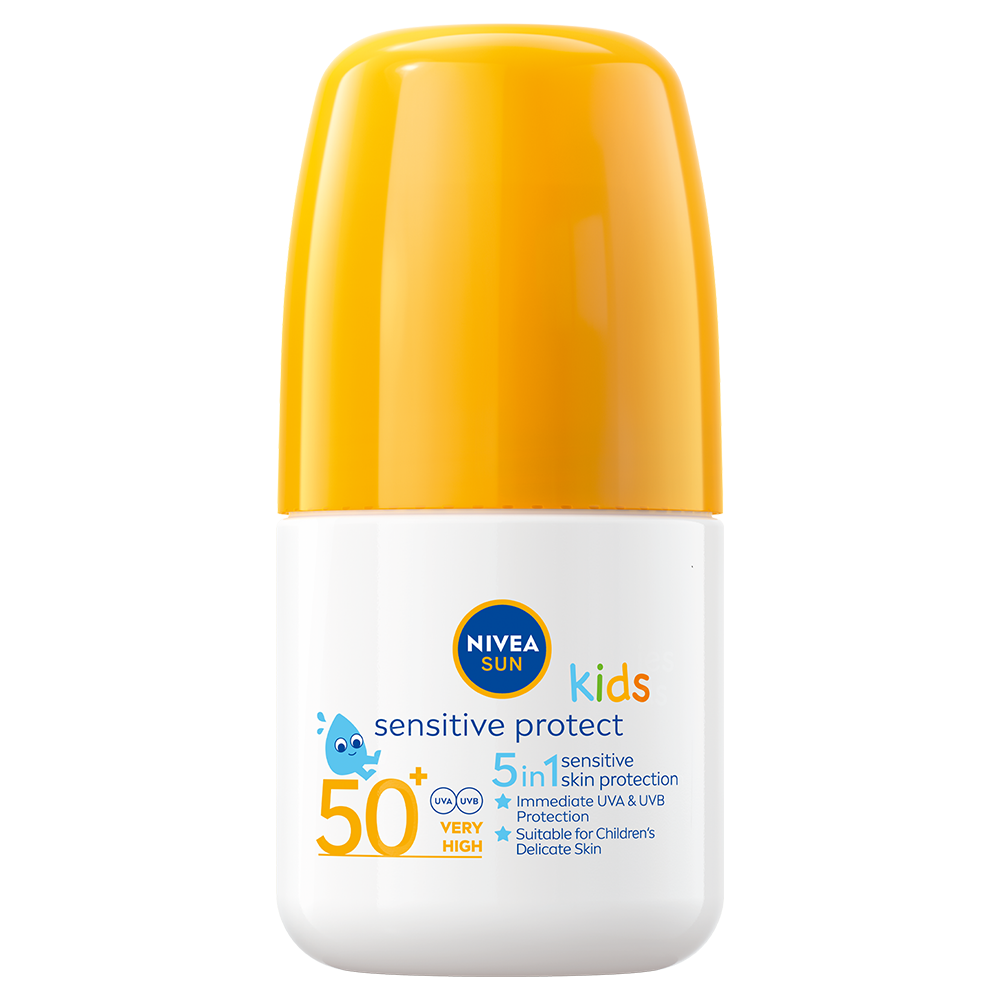 NIVEA SUN Kids Sensitive Sun Roll On SPF50+ 50 ml
