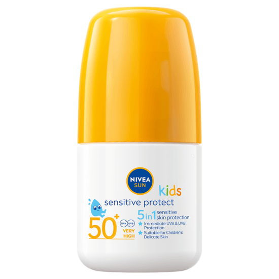 NIVEA SUN Kids Sensitive Sun Roll On SPF50+ 50 ml