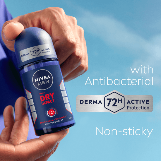 NIVEA MEN Antiperspirant Deo Dry Impact Roll On 50 ml