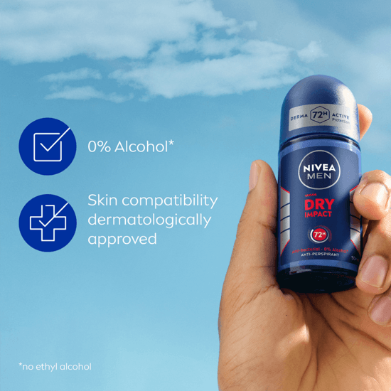 NIVEA MEN Antiperspirant Deo Dry Impact Roll On 50 ml