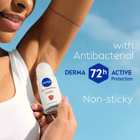 NIVEA Antiperspirant Deo Dry Comfort Roll On 50 ml