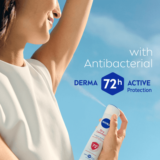 NIVEA Antiperspirant Deo Spray Dry Comfort 150 ml