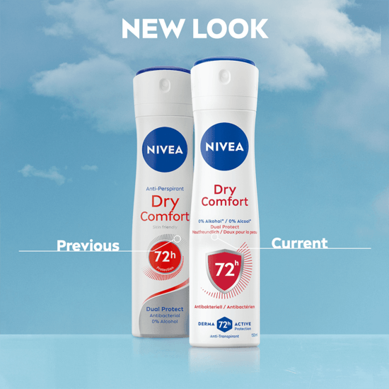 NIVEA Antiperspirant Deo Spray Dry Comfort 150 ml