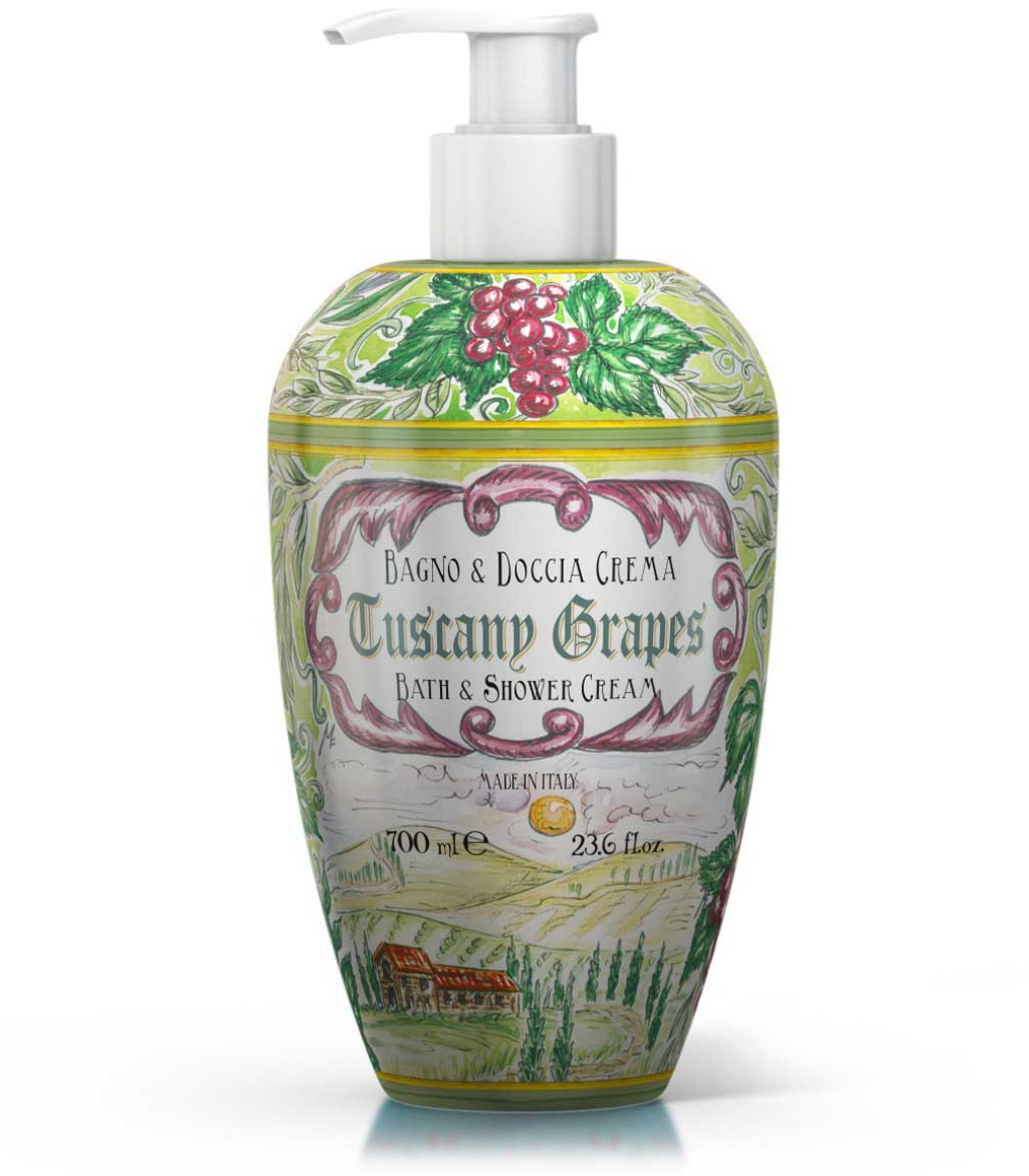 Rudy Maioliche Bath & Shower Gel Tuscan Grape 700 ml