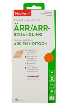 Mepiform Förband Ärrbehandling 5 x 7,5 cm 2 st