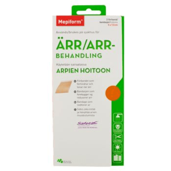 Mepiform Förband Ärrbehandling 5 x 7,5 cm 2 st