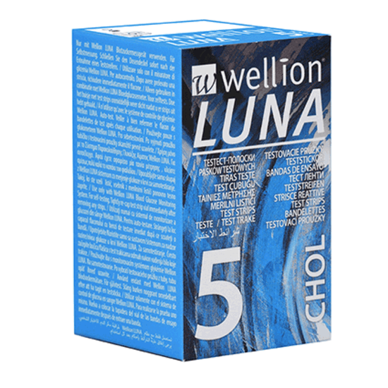 Wellion LUNA Teststickor CHOL 5 st 
