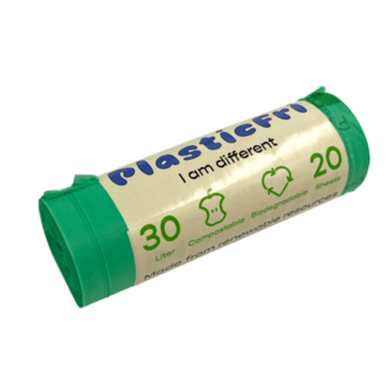 PlasticFri Avfallspåse Soppåse Extra Stark 30L 20-pack