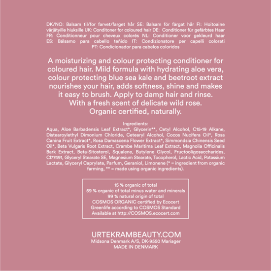 Urtekram Dare To Dream Soft Wild Rose Conditioner 180 ml
