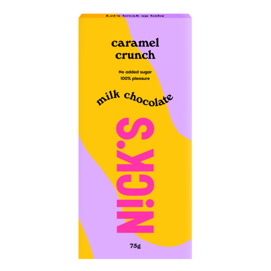 Nicks Milk Chocolate Caramel Crunch 75 g