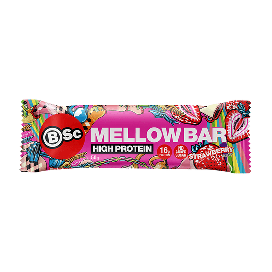 BSc Mellow Bar Strawberry 50 g