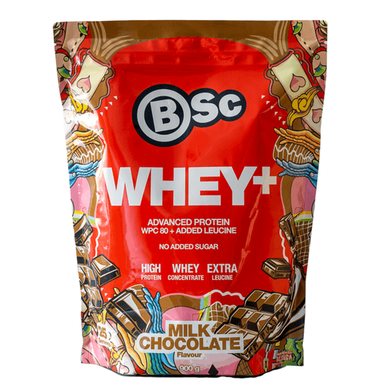BSc Whey+ Milk Chocolate 900 g