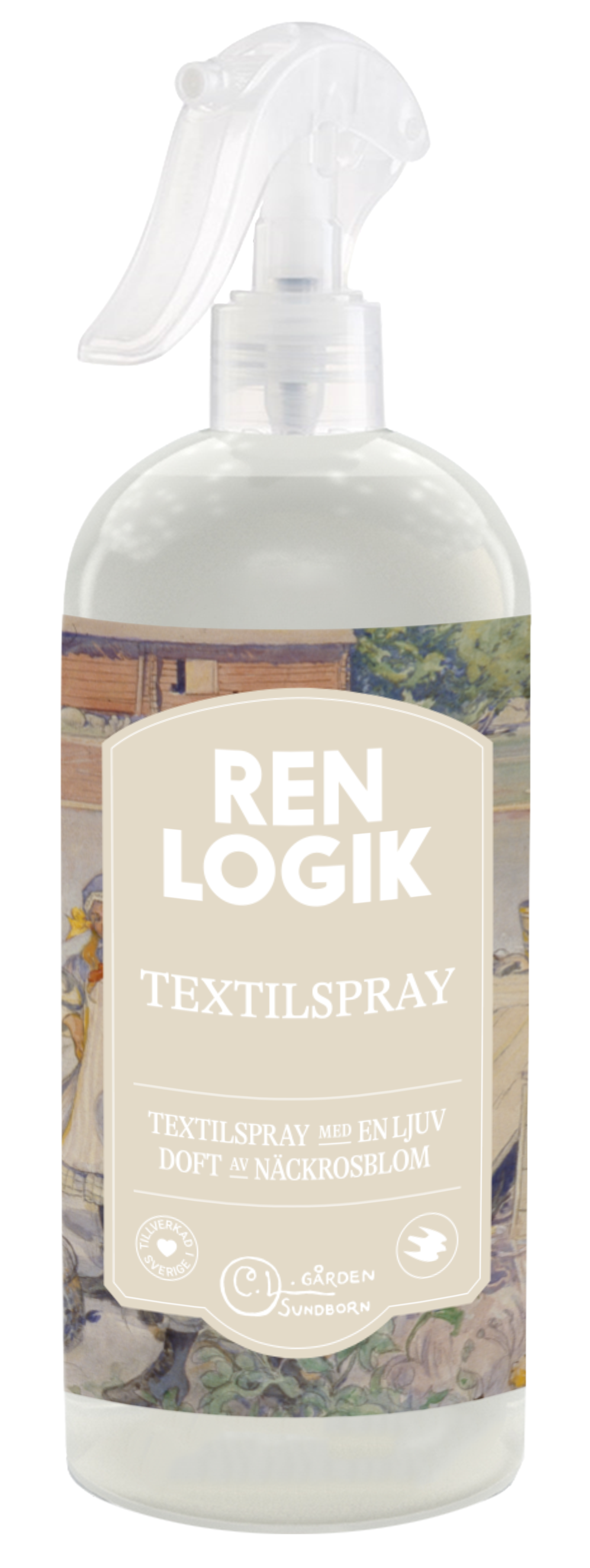 Ren Logik Textilspray Näckrosblom 500 ml
