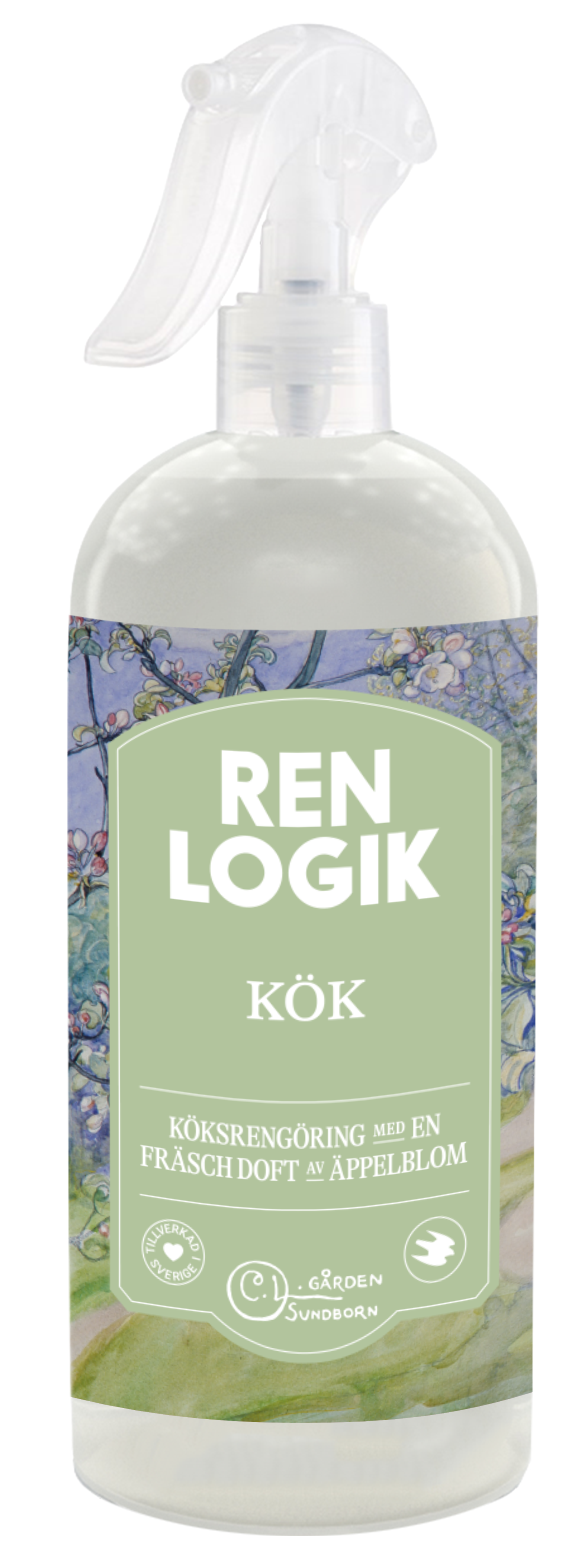 Ren Logik Rengöring Kök Äppelblom 500 ml