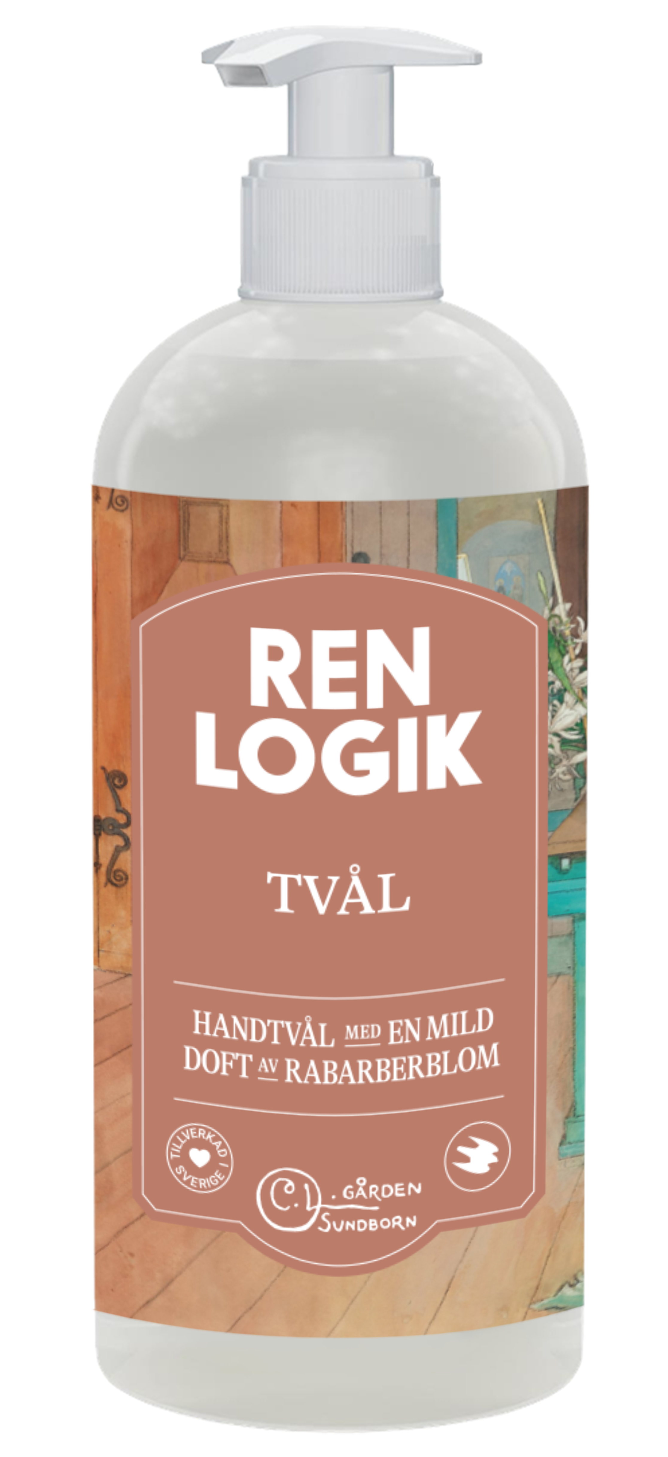 Ren Logik Tvål Rabarberblom 500 ml