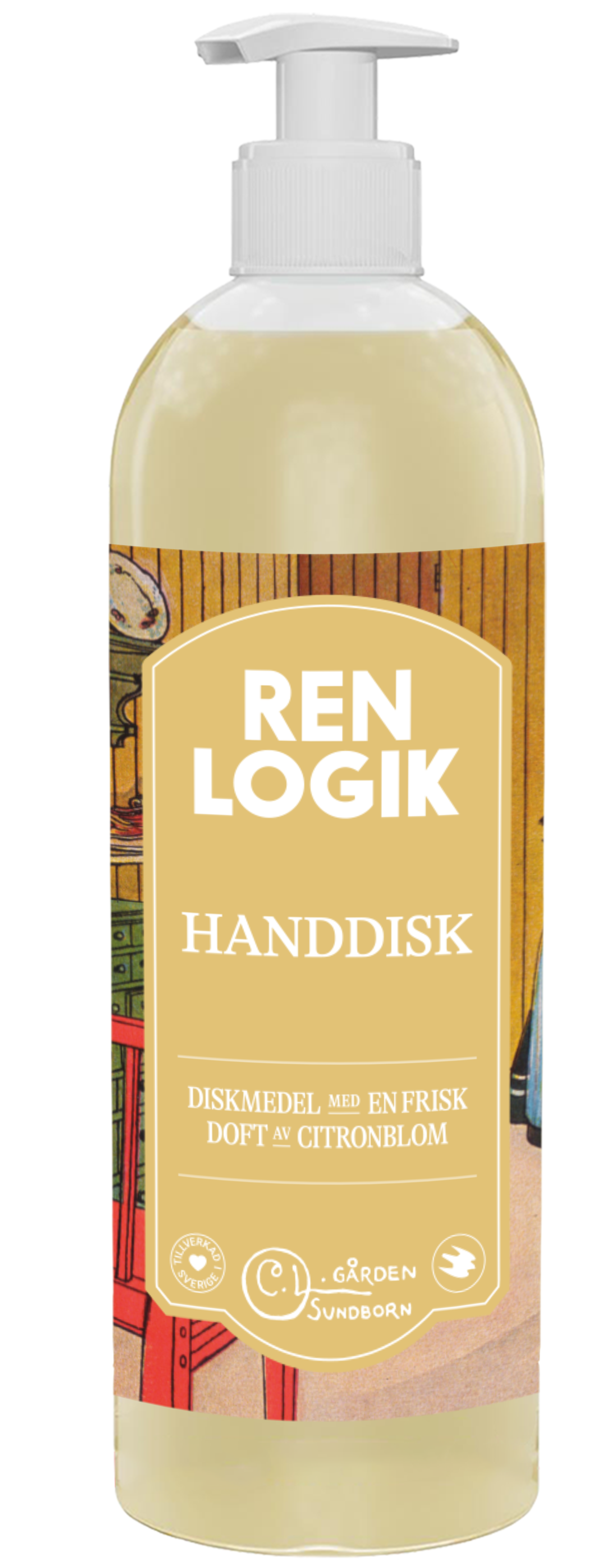 Ren Logik Handdisk Citronblom 750 ml