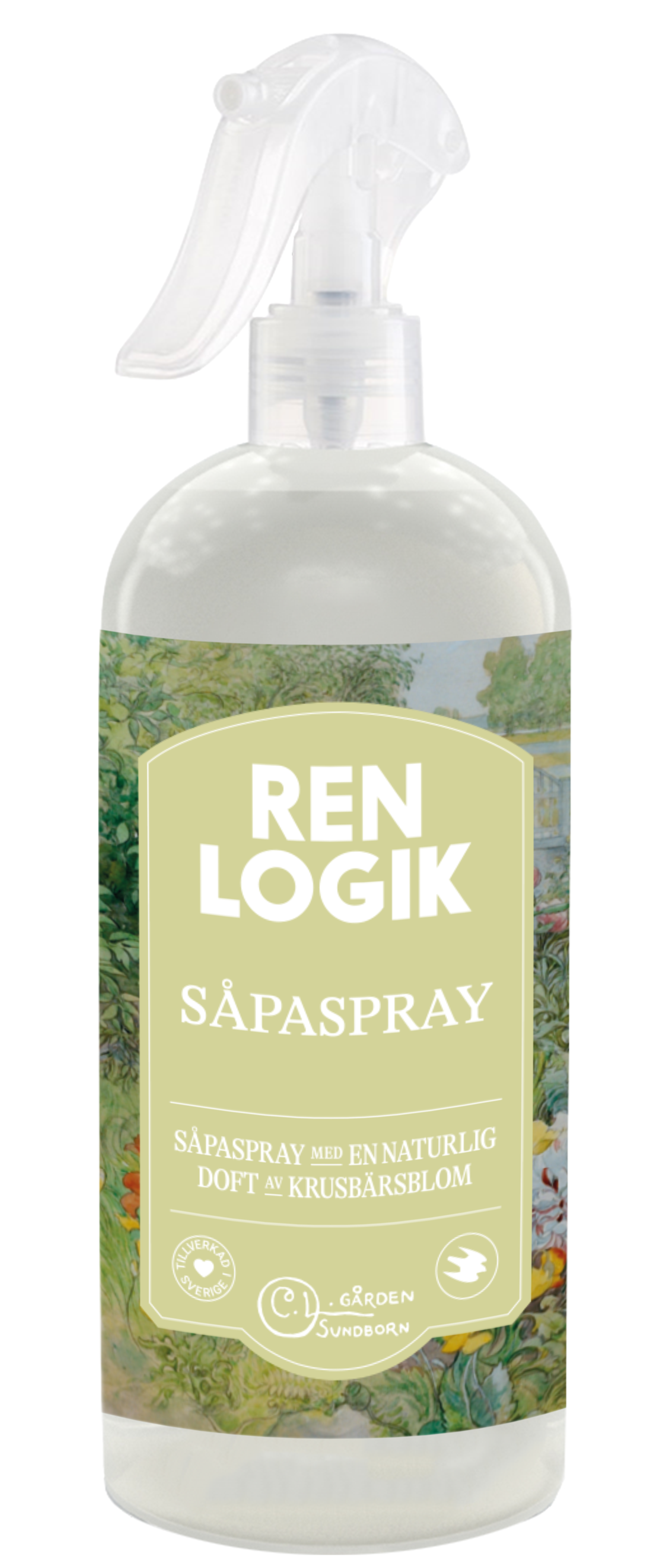 Ren Logik Såpaspray Krusbärsblom 500 ml