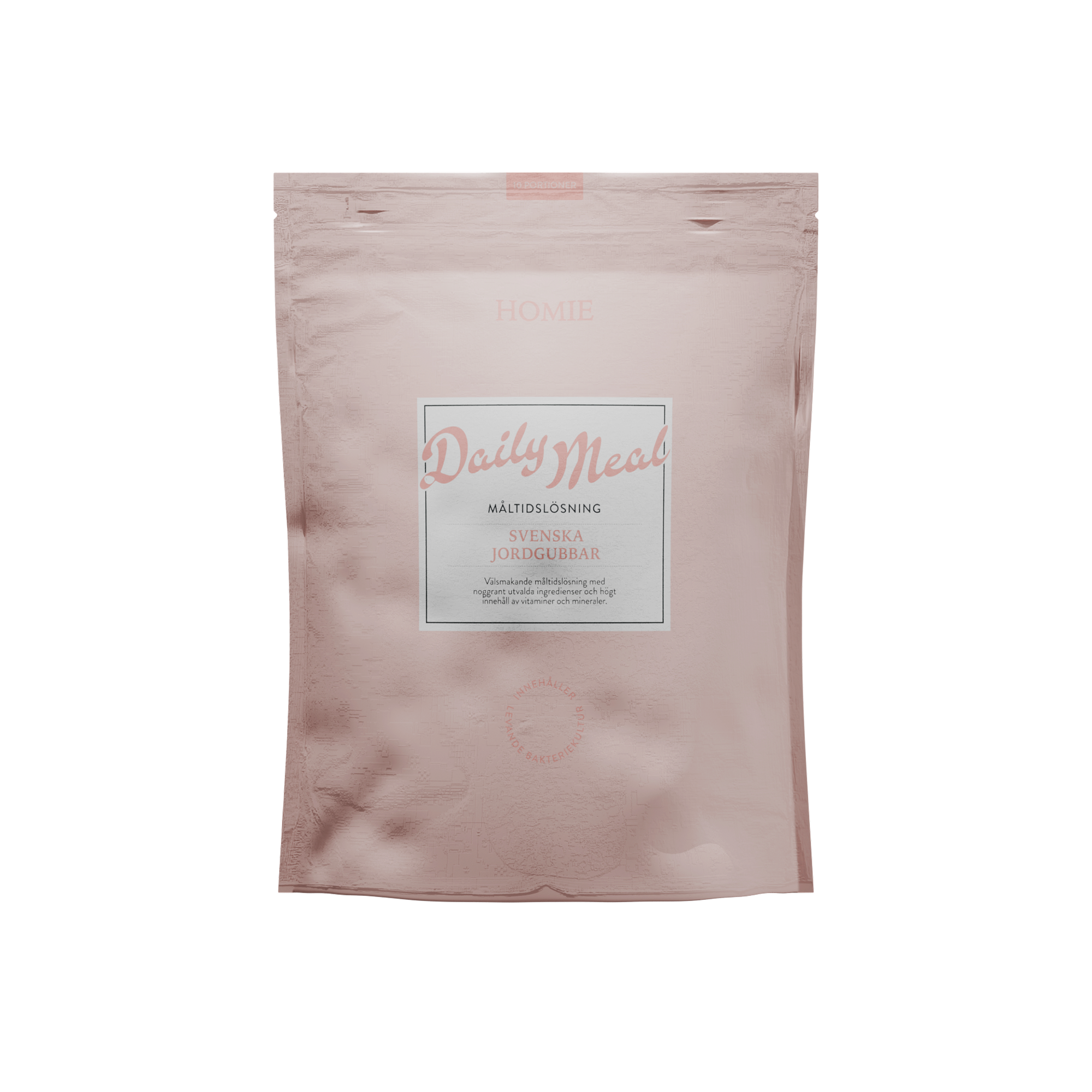 Homie Daily Meal Svenska Jordgubbar 600 g
