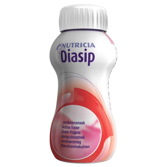 Diasip Jordgubbsmak 4 x 200 ml